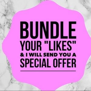 Bundle your favorite items for a discount!!